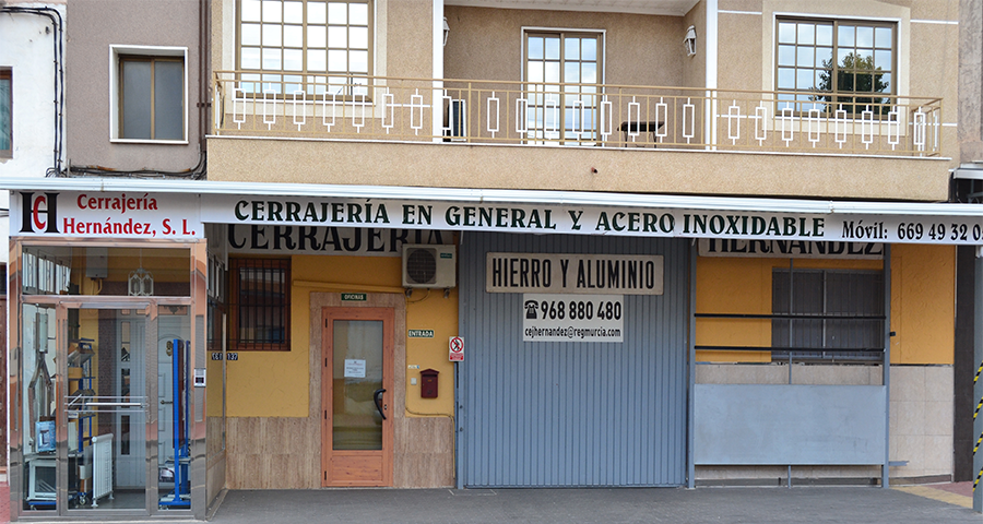 Fachada Cerrajeria Hernandez Murcia